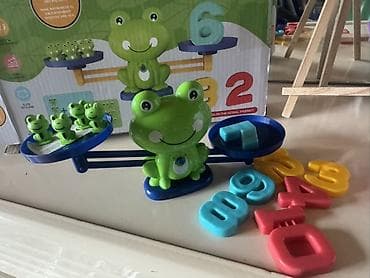 Oyuncaqlar: Frog Balance – Uşaq üçün riyazi tarazlıq oyuncağı Məzmun: - Qurbağa — 2