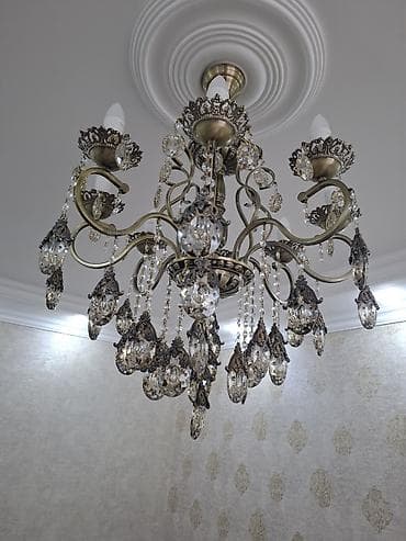 barokko: Çılçıraq, 8 lampa, Metal — 1
