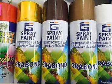 tarsofka boya: GRABOND Spray Paint – All purpose, Fast Dry, Interior–Exterior — 1