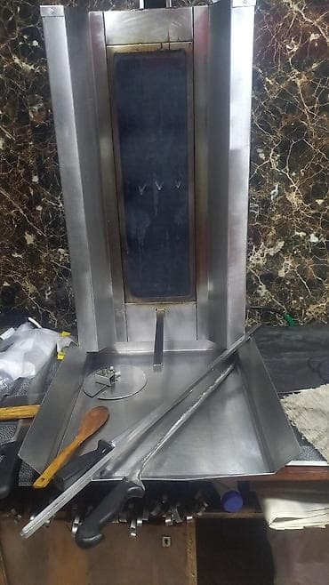 Doner/Kebab şişində bişirmə aparatı – peşəkar vertikal dönər ocağı -