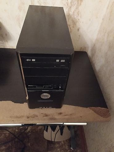 ram ddr 2: Masaüstü kompüter komplekti - Qara korpuslu PC sistem bloku - Ön — 4