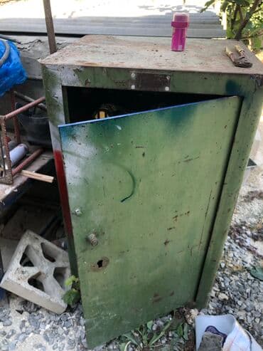 kassa pul qoymaq ucun: Seyf texmini olculer 1m 1,10sm hundurluk en 450x450 mm — 1