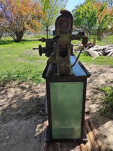 dekor divar saatlari: Torna dəzgahı – metal emalı üçün universal stolüstü/kompakt model - — 4