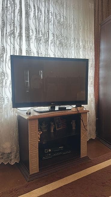 tv ekran temiri: Lc tv tam normal ıwleyır, 116 diaqonal . Dıvarada vurmaq olur. Kocle — 1