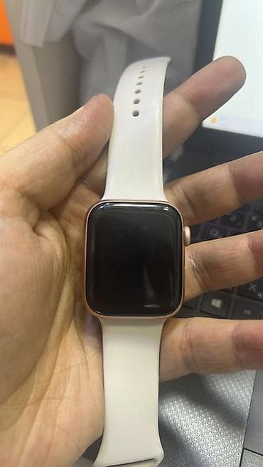 huawei smart watch: Smart saat, Apple, Sensor ekran, rəng - Qızılı — 4