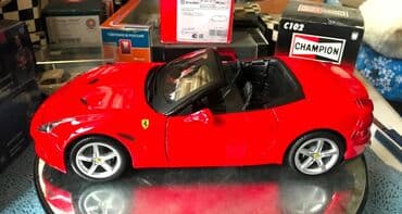 metbex tavan modelleri: Коллекционная модель Ferrari California T Open Red 2014 BBurago Scale — 11