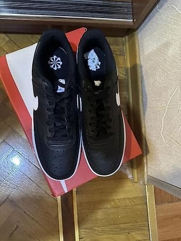 nike corablar: Nike Court Vision Low (qara-ağ) Ayaqqabı tam yenidir, heç vaxt — 6