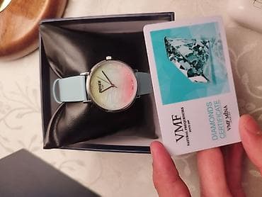 vmf saatlari qiymetleri: Yeni, Qol saatı, VMF, rəng - Mavi — 4