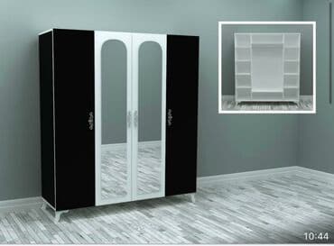 Dolablar: Yeni, Açılan, 3 qapılı Düz dolab, Qarderob, paltar dolabı, Azərbaycan — 5