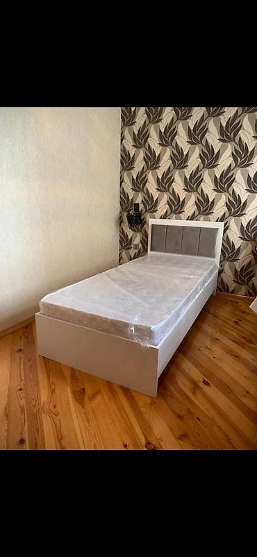 tek çarpayılar: Tək nəfərlik çarpayı – 149 AZN - Minimalist, müasir dizayn: düz — 2