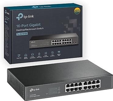 TP-Link TL-SG1016D – 16 portlu Gigabit Desktop/Rackmount Switch