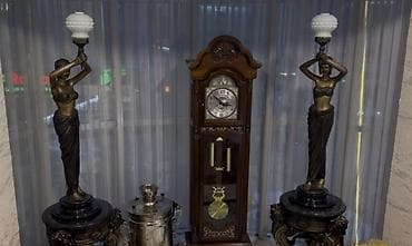 bi led lupa: Bürünc heykəl-abajur cütü birinin qiymeti 2500 - Dizayn: Ellərini — 2