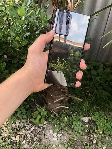 Elektronika: Samsung Galaxy Note 20 Ultra, 256 GB, rəng - Qara, Barmaq izi — 3