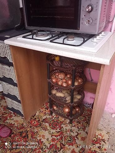 Mebel üsdü qaz sobası