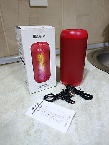 Audio: Fiora BOCA12 simsiz portativ kolon – qırmızı Xüsusiyyətlər: - — 5