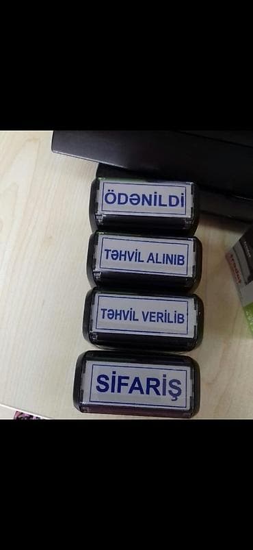 resm desti: Möhür və qəbz poliqrafiyası – fərdiləşdirilmiş həllər Təklif: - — 2