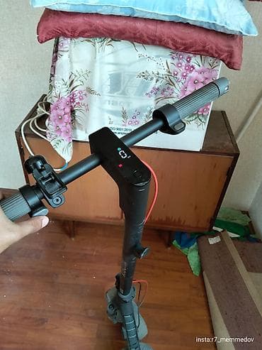 Digər nəqliyyat: Xiaomi electric schooter 5 max Arxa təkəri partlayıb. Qalan hər şey — 2