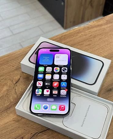 samsung a3 2017: IPhone 14 Pro, 256 GB, Deep Purple, Zəmanət, Simsiz şarj, Face ID — 5