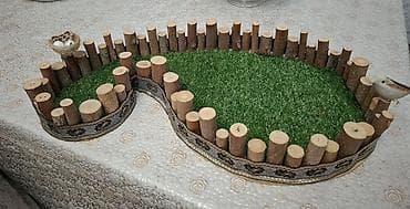 Dekorativ “buta” kompozisiyası - Forma: Azərbaycan butası şəklində