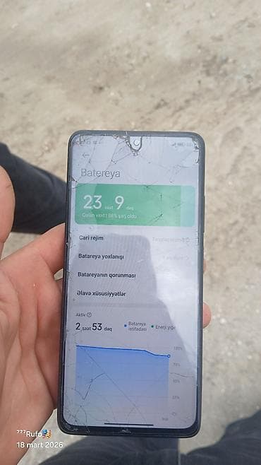 Salam telefonun üz antiudarı yeni qoruyucusu çatlaqdı ekranda korpusda