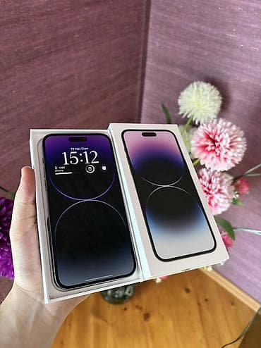 iphone plus: IPhone 14 Pro Max, 256 GB, Deep Purple — 1