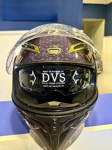 cg motor: Motosiklet dəbilqəsi – DVS (Dual Visor System) - Tam üzlü dizayn — 4
