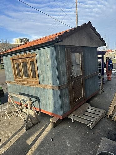 ketan yagi: Taxta bağ evi / köşk - Material: tamamilə ağac konstruksiya, xaricdə — 2