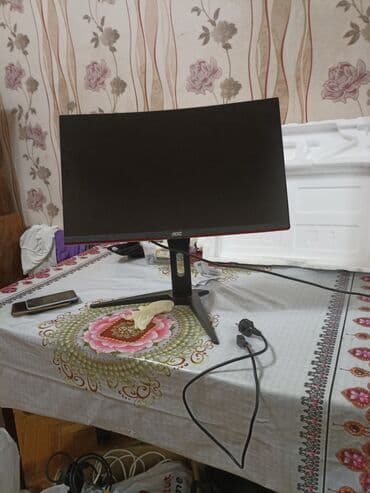 AOC qövsvari monitor 165 hz problem nesen qaynaqlandigininbilmirem