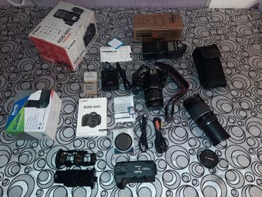 printer canon: Fotoaparat Canon EOS 600D, (Qutusu, sənədi və istifadə kitabçası ilə) — 2