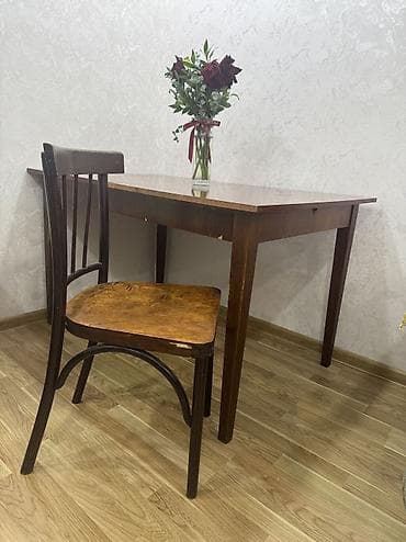paslanmaz masa: Qonaq masası, İşlənmiş, Açılan, Taxta, Dördbucaq masa — 6