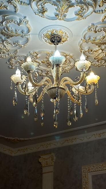 tarsofka aparati narxi: Çılçıraq, 10 və daha çox lampa, Şüşə — 2