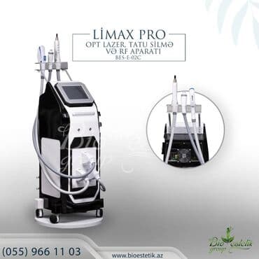 Lazer Epilyasaiya Aparati, OPT Lazer, RF lifting, carbon piling v ə