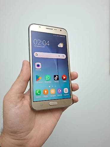 ayfon x plus: Samsung Galaxy J7, 16 GB, rəng - Qızılı, İki sim kartlı — 3