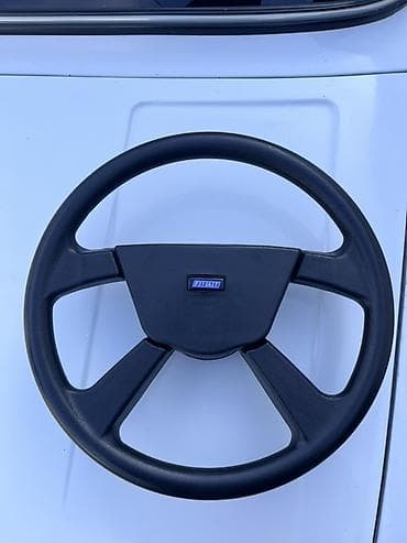 FIAT sükan çarxı - Orijinal FIAT loqolu mərkəz qapağı - 3 şüalı