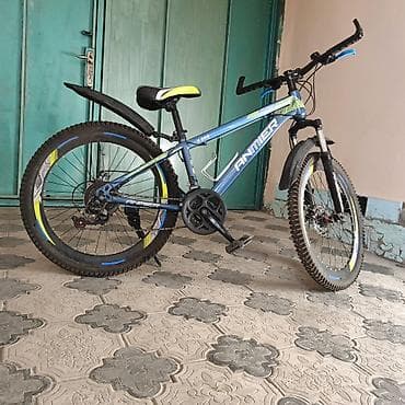 velosiped kameri: Anmier X886 dağ velosipedi - Güclü polad/alüminium qarışıq gövdə, 26” — 9