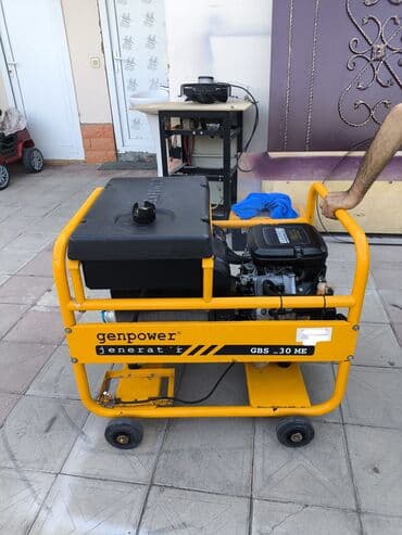 işlənmiş generator: Аренда, Б/у, Бензиновый, Генератор, GenPower, Самовывоз, Нет кредита — 1