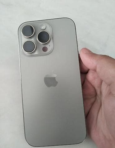 səs ucaldici: IPhone 16 Pro, 128 GB, Natural Titanium, Face ID — 1