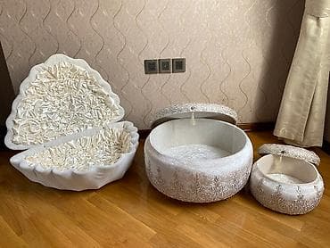 ikinci el xonca: Öz xonçalarımdır.Türkiyədən gətirilib.dəst şəkildə satılır.ikisi — 4