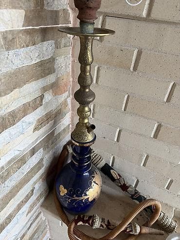 new balance 530: Klassik nərgilə (şişə qab + mis gövdə + lülə) - Gövdə: əl naxışlı — 2