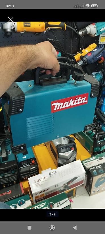 svarka: MMA-500P invertor tip elektrik qaynaq aparatı - Brend: Makita (korpus — 2