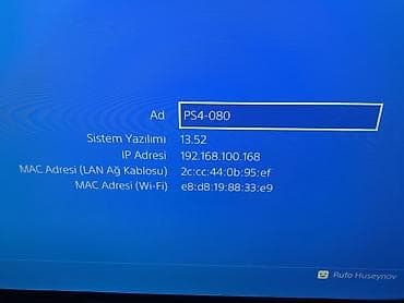 plesdeşn: Playstation 4 slim model 500gb yaddaş zavod plombu üzərindədir — 5