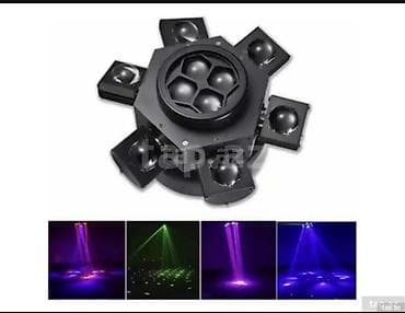 led işiqlar: Diskoteka işıq efekt cihazı – çoxfunksiyalı LED səhnə layihoru - 6 — 1