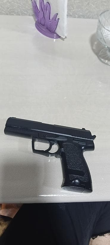 oyuncaq tapancalar: S2D Airsoft Gun tapança modeli. 850.qram Qara rəngli, realistik — 2