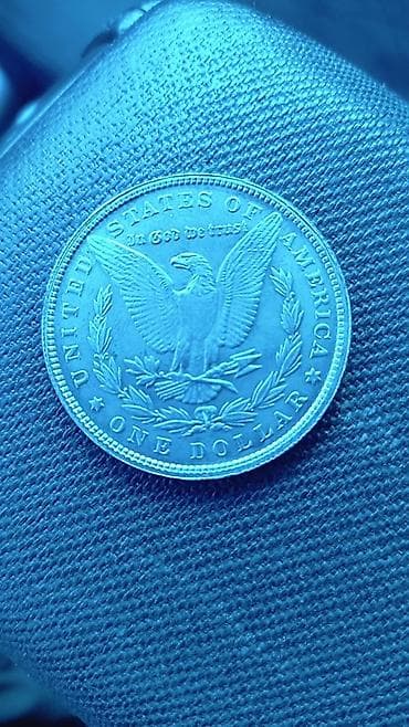 ps3 oyun cdleri: ABŞ Morgan Gümüş Dolları – 1884 - Növ: Morgan Silver Dollar (ABŞ 1 — 1