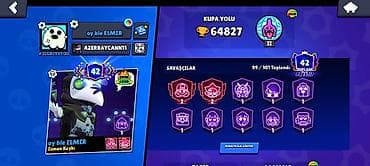 doona ikinci el: Oyun hesabı paketi – Brawl Stars + PUBG Mobile Brawl Stars: - Profil — 1