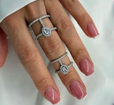 əl xına bəzəkləri: Qadın üçün sırğa kolleksiyası - Şaxələndirilmiş dizaynlar: gündəlik — 6