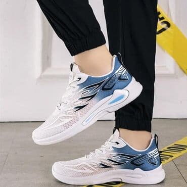 красофкалар мужской: Ağ və mavi rənglərdə, idman üslubunda olan bu ayaqqabılar rahatlıq və — 5