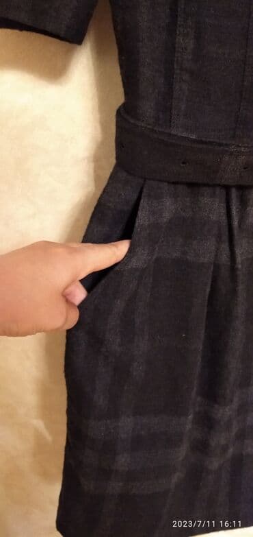 ikinci əl uşaq əşyaları: Burberry don, orginaldır.Baha qiymətə alınıb və az geyinilib — 4