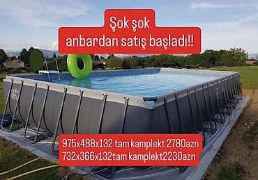 Yeni Karkas hovuzu Intex, 9.1 - 10 m, 4501 - 5000 l