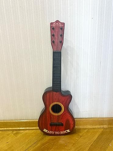 Игрушки: Uşaq üçün kiçik ölçülü akustik gitara/oyuncaq gitara - Korpus — 1